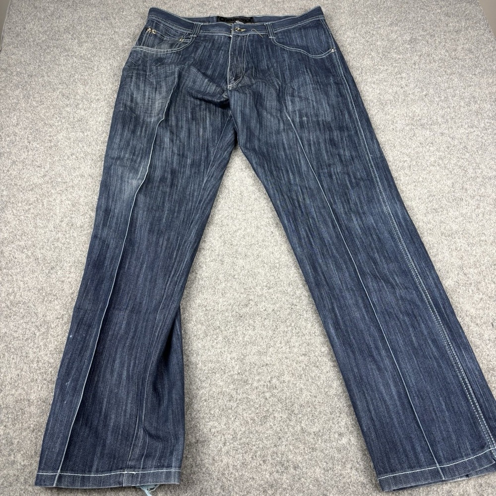 VTG Southpole 4180 Jeans Mens 38x34 Y2K Baggy Skater Relaxed Medium Wash Urban